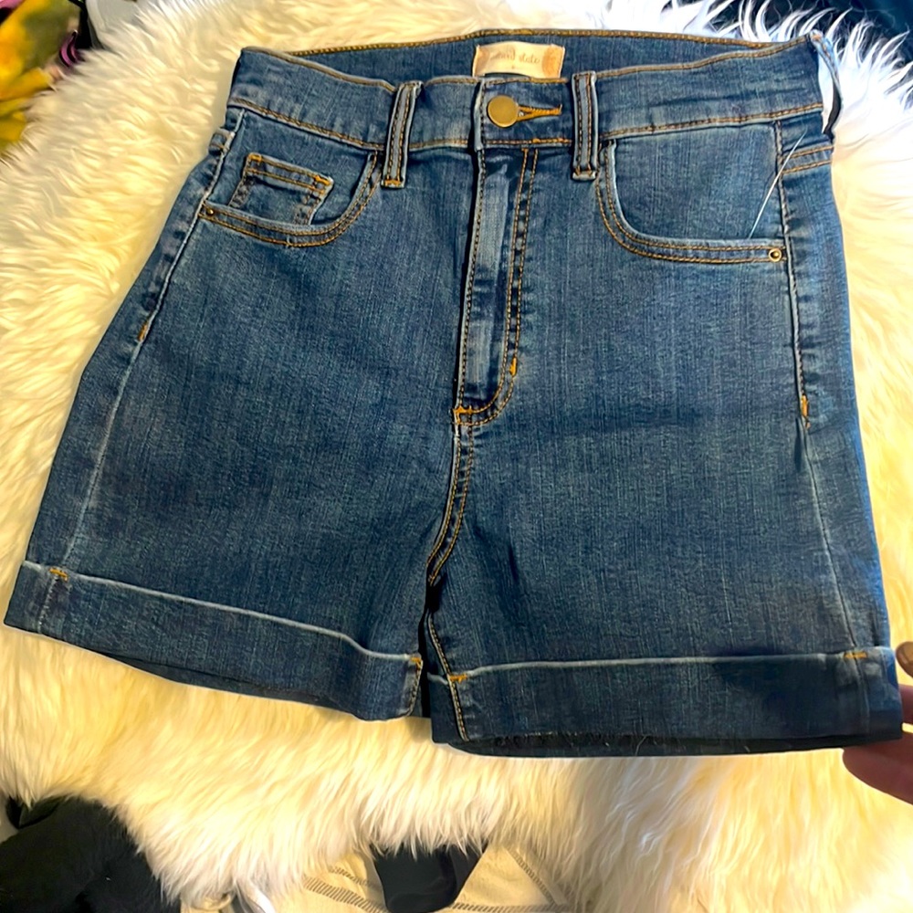 NWT jean shorts